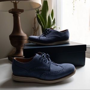 Cole Haan Original Grand Navy Wingtip Oxfords M11